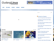 Tablet Screenshot of gudanglinux.info
